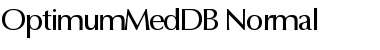 OptimumMedDB Font