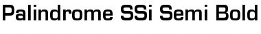 Download Palindrome SSi Font