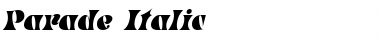 Parade Italic