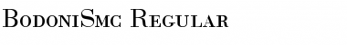 BodoniSmc Regular Font