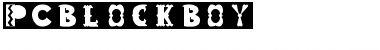 PCBlockBoy Regular Font