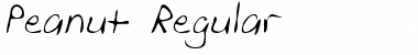 Peanut Regular Font