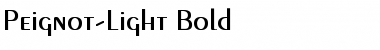 Peignot-Light Bold Font