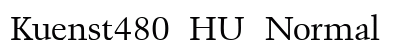 Kuenst480 HU Normal font free download