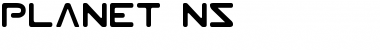 Planet NS Regular Font