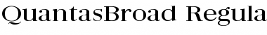 QuantasBroad Font