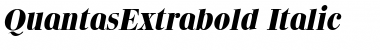QuantasExtrabold Font