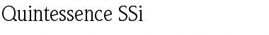 Quintessence SSi Font