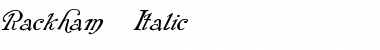 Download Rackham Italic Font