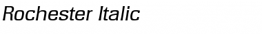 Rochester Italic Font