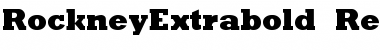 RockneyExtrabold Regular Font