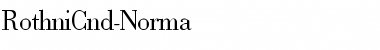 RothniCnd-Norma Regular Font