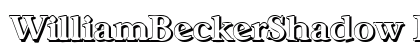 WilliamBeckerShadow Bold Preview