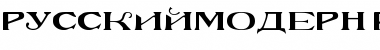 RusskijModern Regular Font