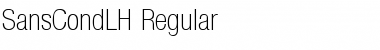 SansCondLH Regular Font