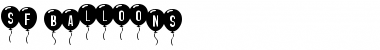 SF Balloons Regular Font