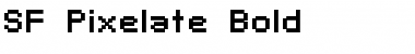 SF Pixelate Font