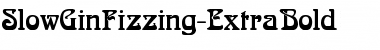 SlowGinFizzing-ExtraBold Regular Font