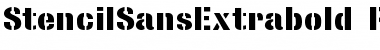 StencilSansExtrabold Font