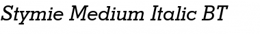 Stymie Medium Italic