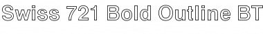Swis721 BdOul BT Bold Font