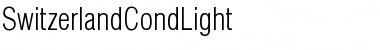 SwitzerlandCondLight Regular Font