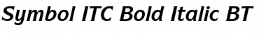 SymbolITC Bk BT Bold Italic