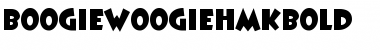 BoogieWoogieHmkBold Font