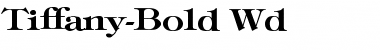 Download Tiffany-Bold Wd Font