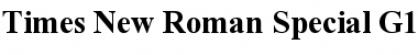 Times New Roman Special G1 Font