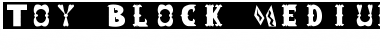 Toy Block Font