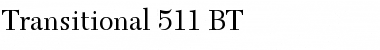 Transit511 BT Font
