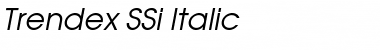 Trendex SSi Italic