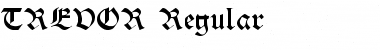 TREVOR Regular Font