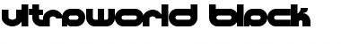 Ultraworld black Font