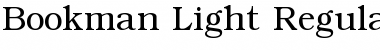 Bookman Light Regular Font