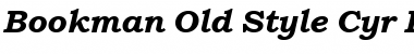 Bookman Old Style Cyr Bold Italic