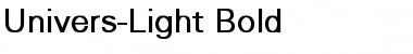 Univers-Light Bold Font