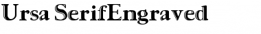 Ursa SerifEngraved Font