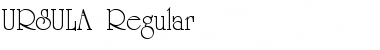 URSULA Regular Font