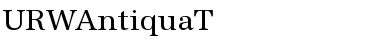 URWAntiquaT Regular Font