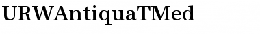 URWAntiquaTMed Regular Font