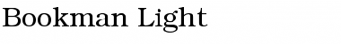 Bookman-Light Regular Font