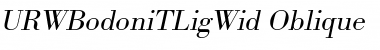 Download URWBodoniTLigWid Font