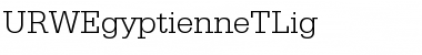 URWEgyptienneTLig Regular Font