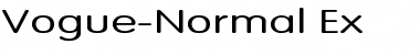 Download Vogue-Normal Ex Font
