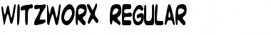 Witzworx Regular Font