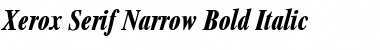 Xerox Serif Narrow Bold Italic
