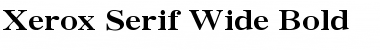 Xerox Serif Wide Font