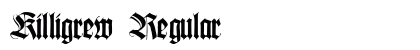 Killigrew Regular font free download